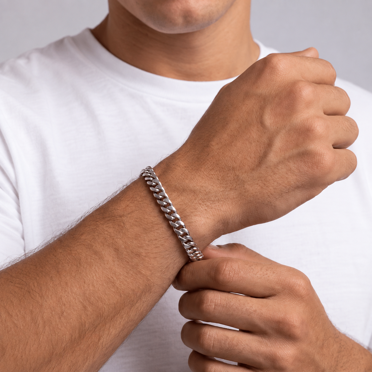 Pulsera Cubana Bold 8MM