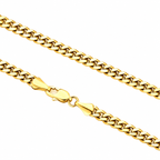 Cadena Miami Cuban Oro 5MM
