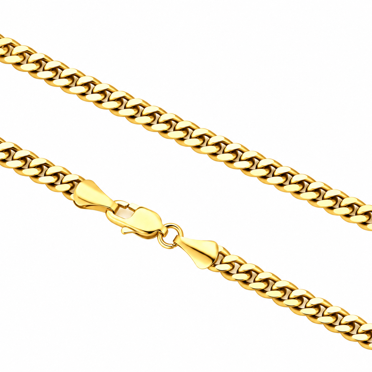 Cadena Miami Cuban Oro 5MM