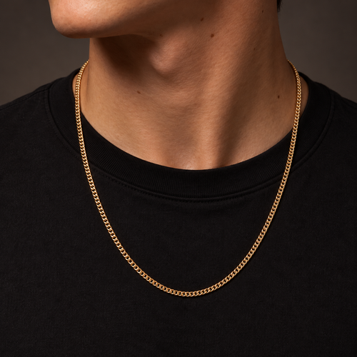Cadena Miami Cuban Oro 3MM