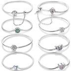 Pulsera de Plata 925 con Charms · 10 Diseños