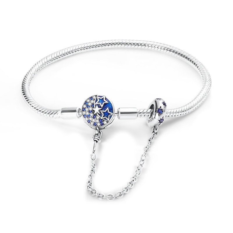 Pulsera de Plata 925 con Charms · 10 Diseños