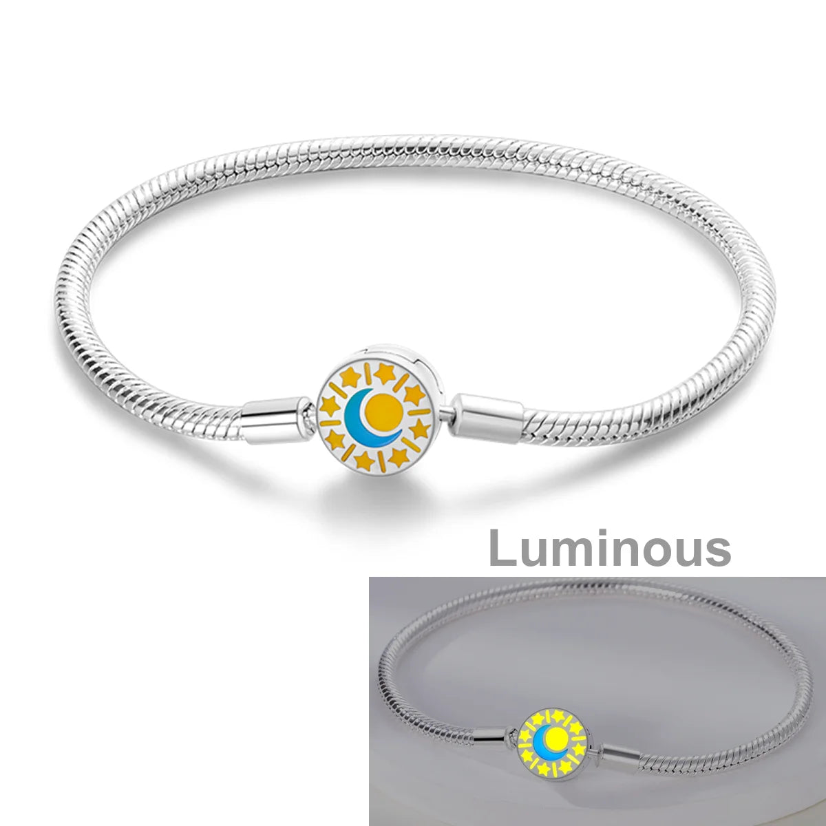 Pulsera de Plata 925 con Charms · 10 Diseños