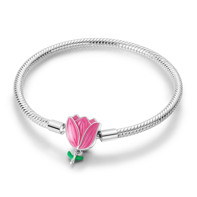 Pulsera de Plata 925 con Charms · 10 Diseños