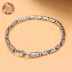 Pulsera de Plata 925 Bambú · 15 g