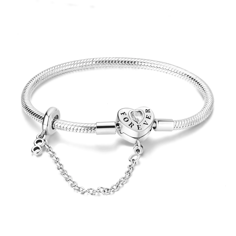 Pulsera de Plata 925 con Charms · 10 Diseños