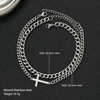 Set 2 Pulseras Cruz y Cubana