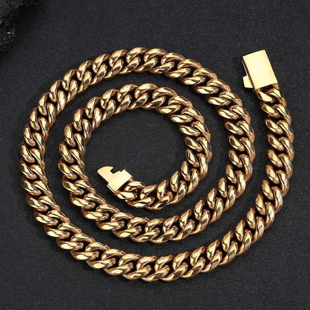 Cadena Cubana Heavy 6 y 8 mm