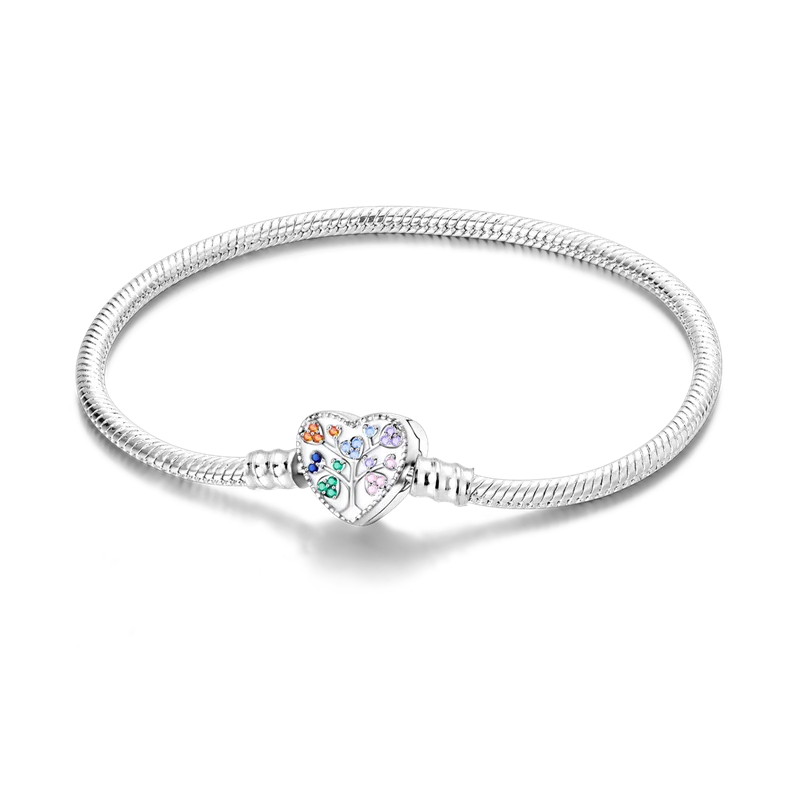 Pulsera de Plata 925 con Charms · 10 Diseños