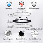 Set de 3 Pulseras Cruz