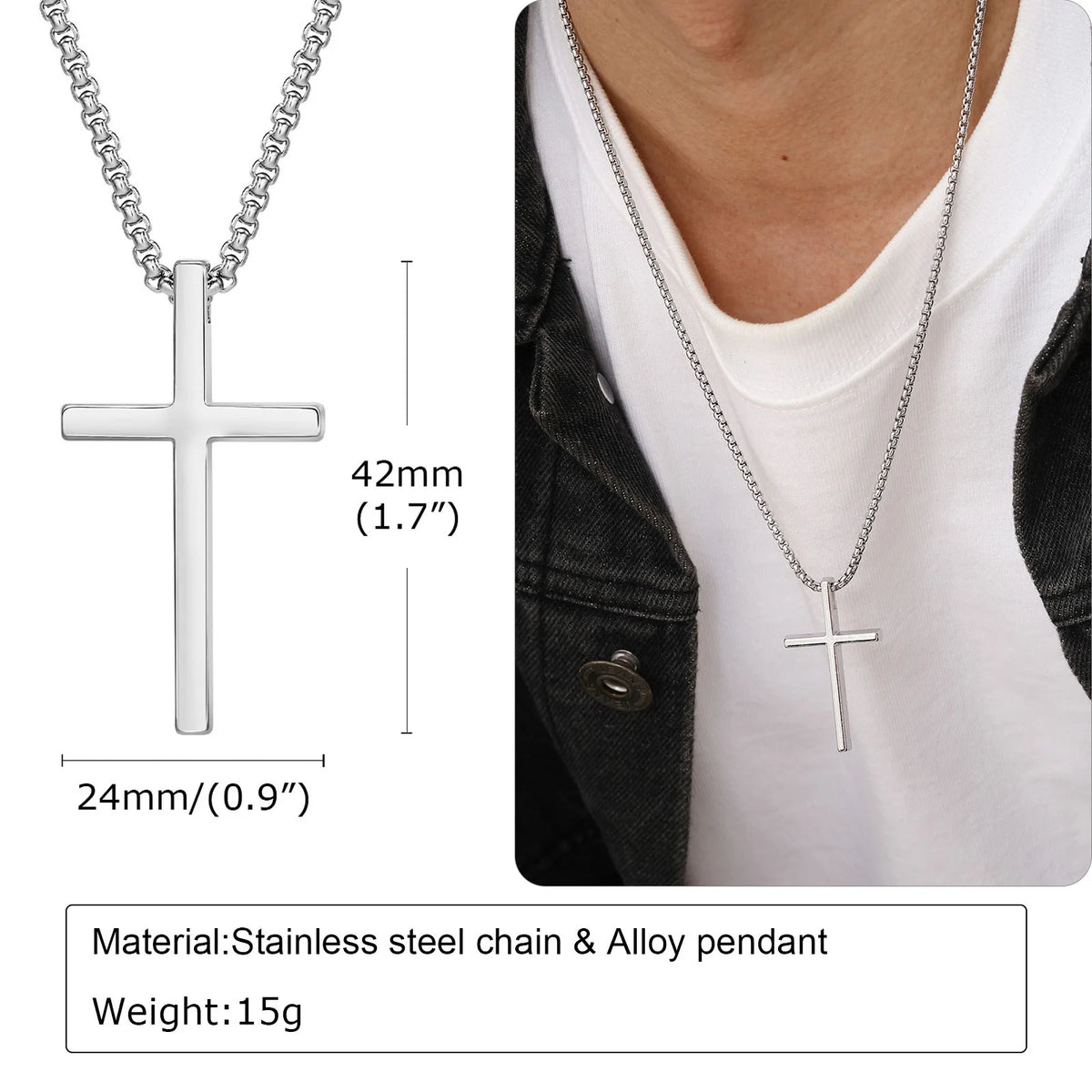 Collar Cruz Minimal