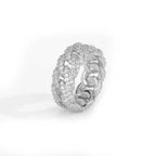 Anillo Cubano Iced con Circones
