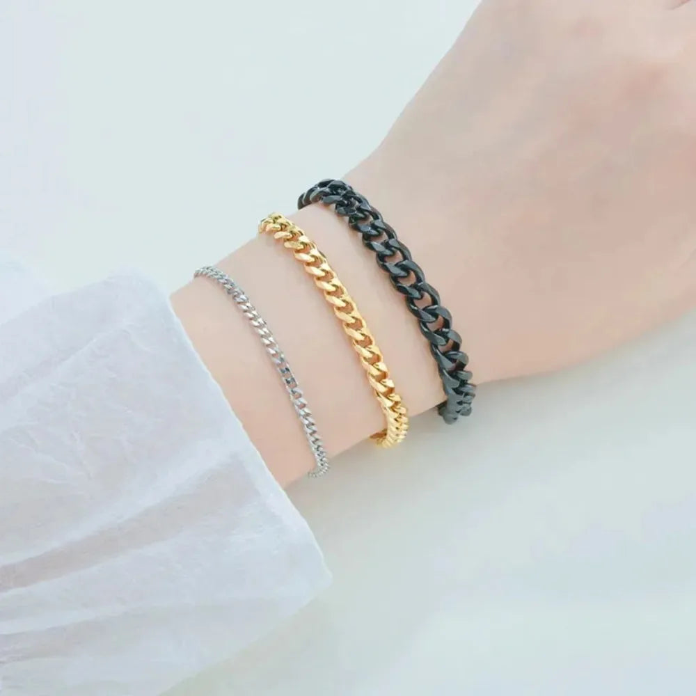 Pulsera Cubana Essential 3 a 9 mm