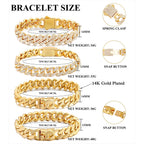 Pulsera Cubana Pavé · 13 Estilos