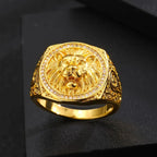 Anillo León Imperial con Circones