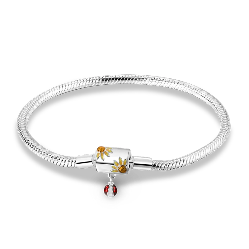 Pulsera de Plata 925 con Charms · 10 Diseños