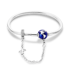 Pulsera de Plata 925 con Charms · 10 Diseños