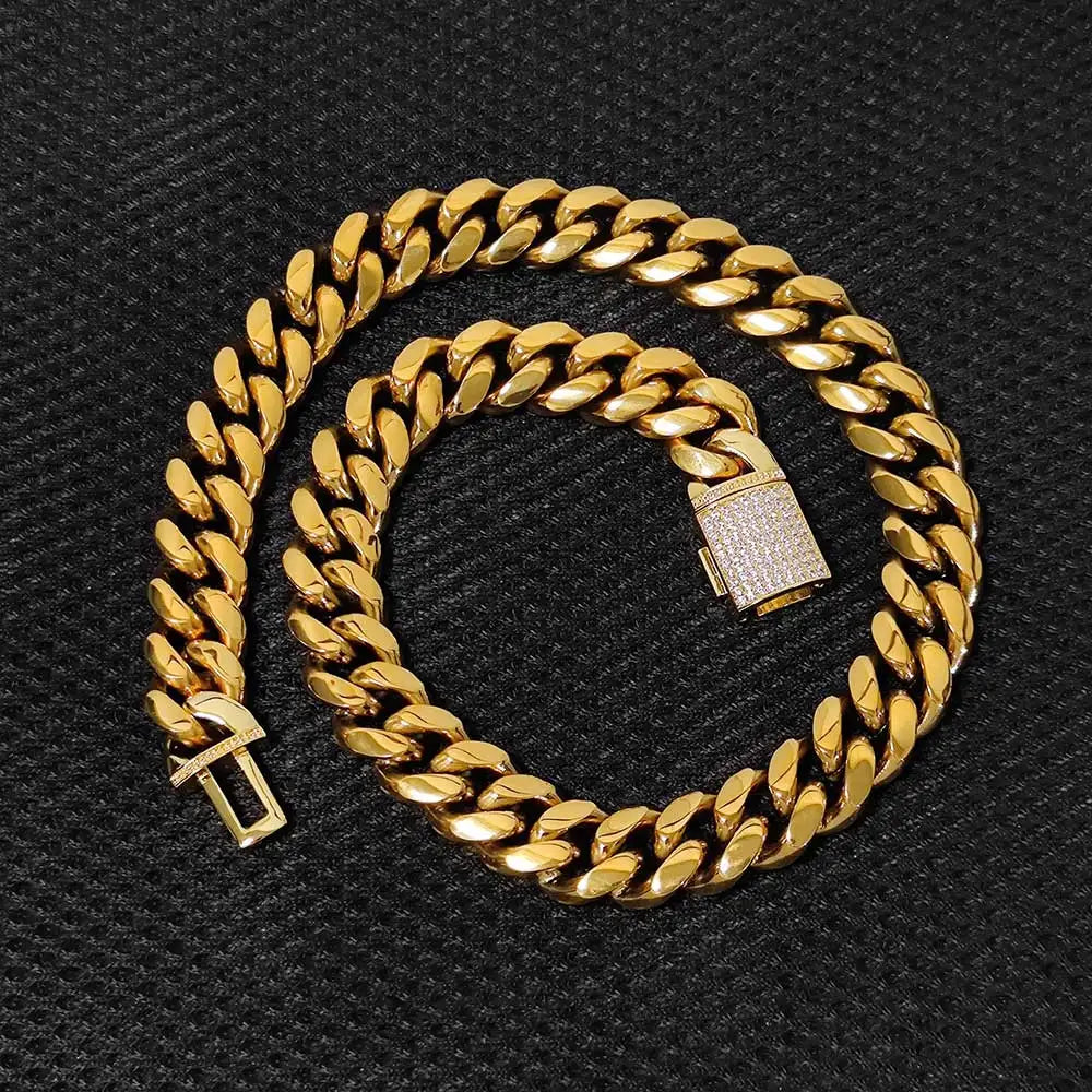 Choker Cubano Iced 18 mm