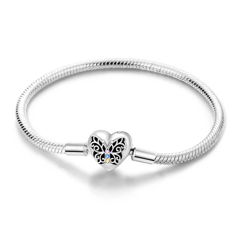 Pulsera de Plata 925 con Charms · 10 Diseños