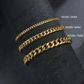 Pulsera Cubana Essential 3 a 9 mm