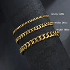 Pulsera Cubana Essential 3 a 9 mm