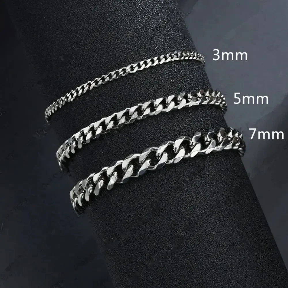 Pulsera Cubana Essential 3 a 9 mm