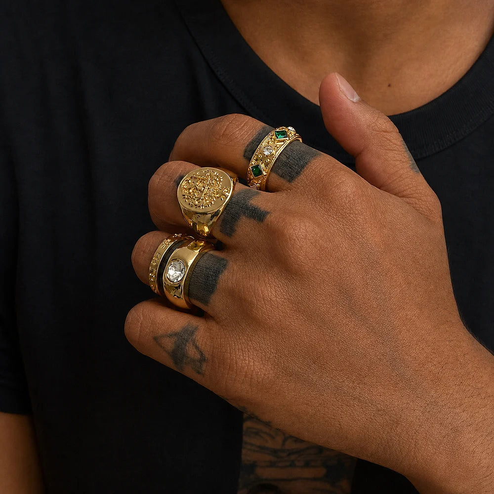 Set de Anillos Crest