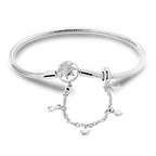 Pulsera de Plata 925 con Charms · 10 Diseños