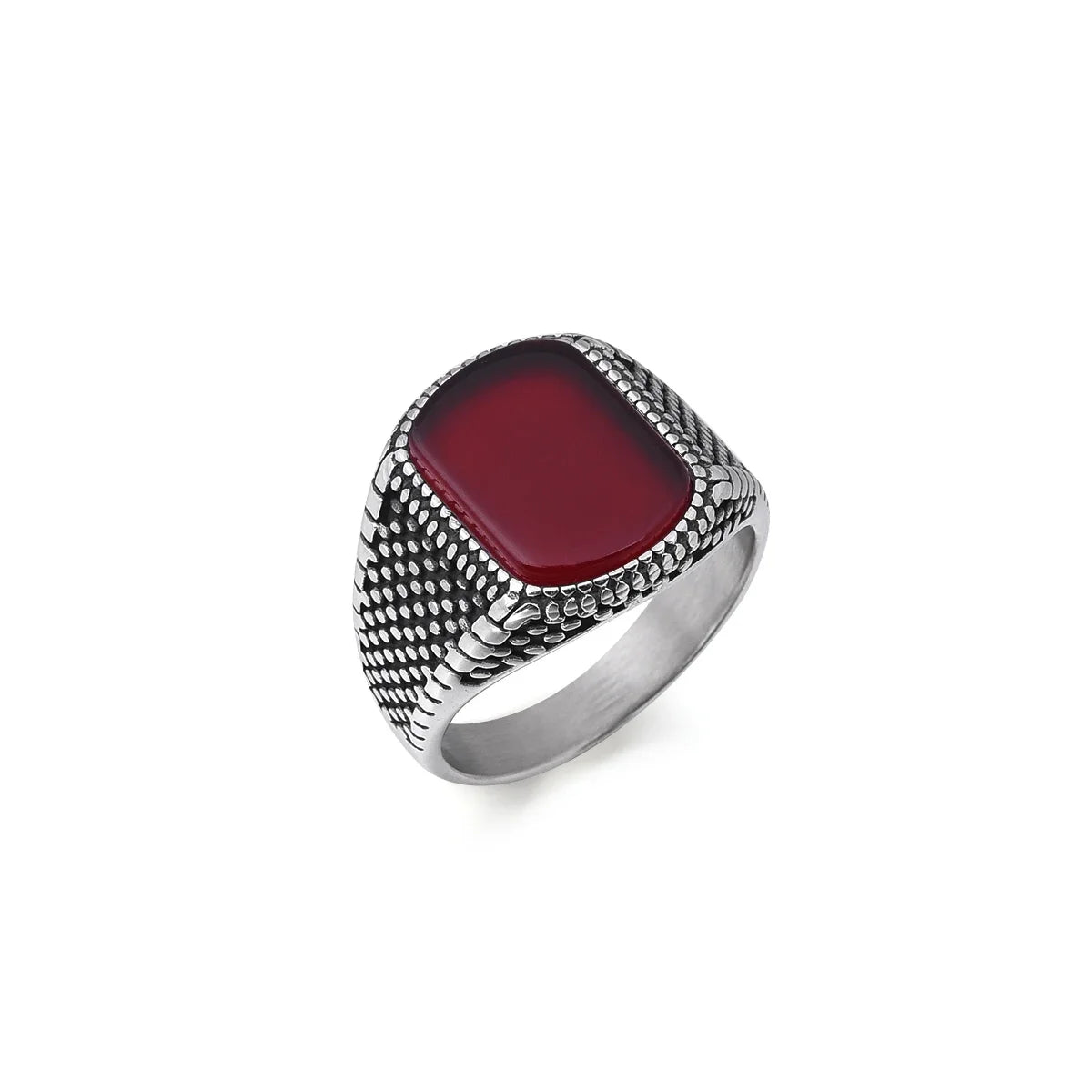 Anillo Sello Ónix Vintage
