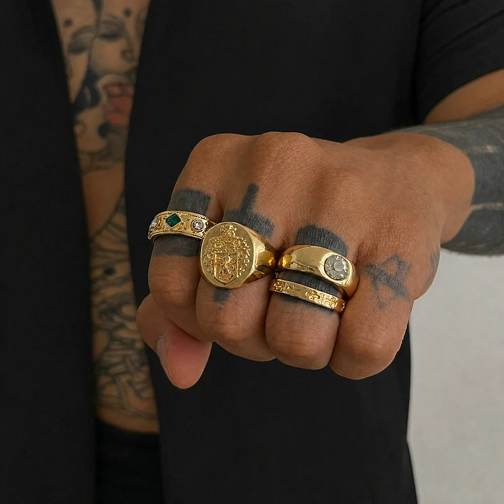 Set de Anillos Crest