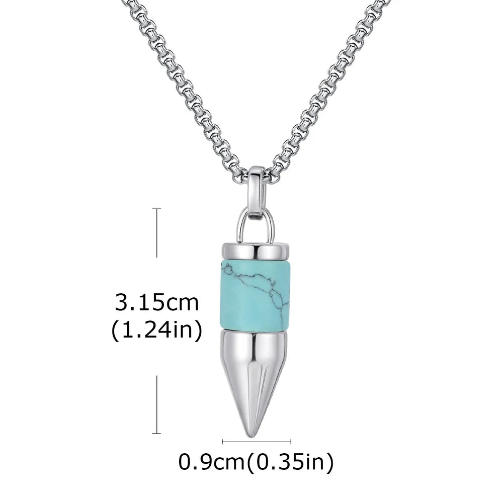 Colgante Piedra Turquesa · 10 Diseños