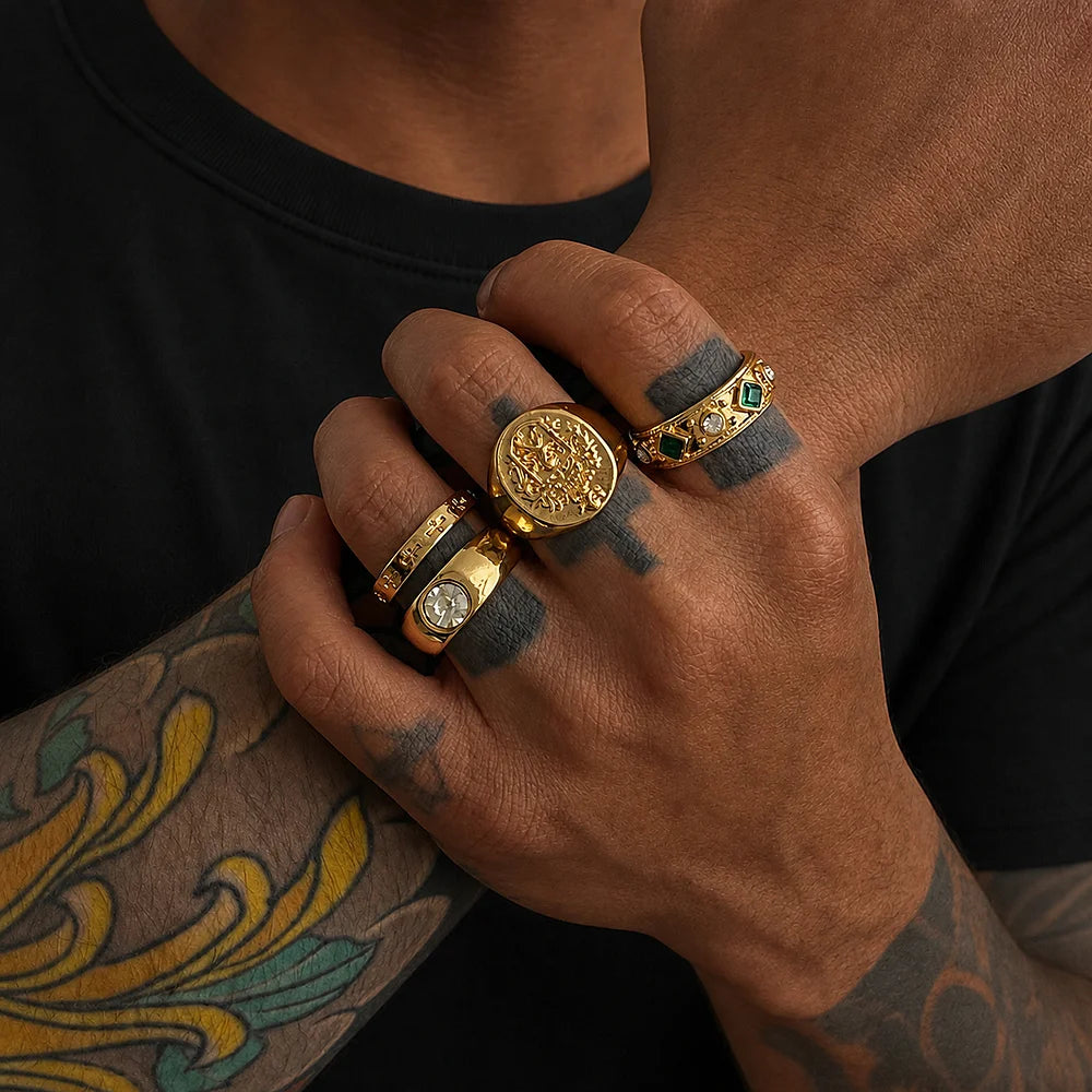 Set de Anillos Crest
