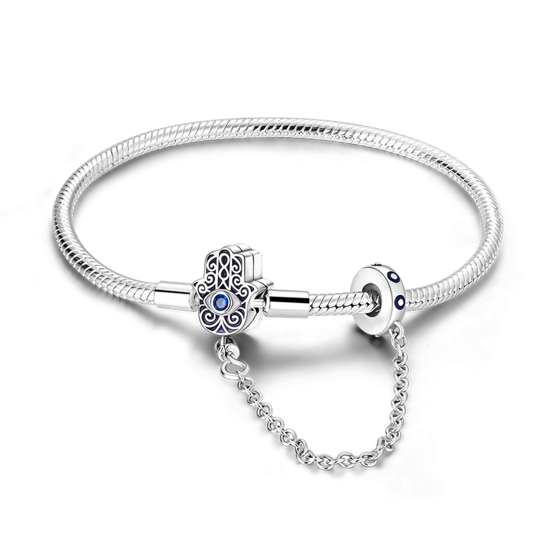 Pulsera de Plata 925 con Charms · 10 Diseños