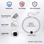 Pulsera Cubana con Piedra · 15 Estilos