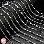 Cadena de Plata 925 Básica · 8 Estilos