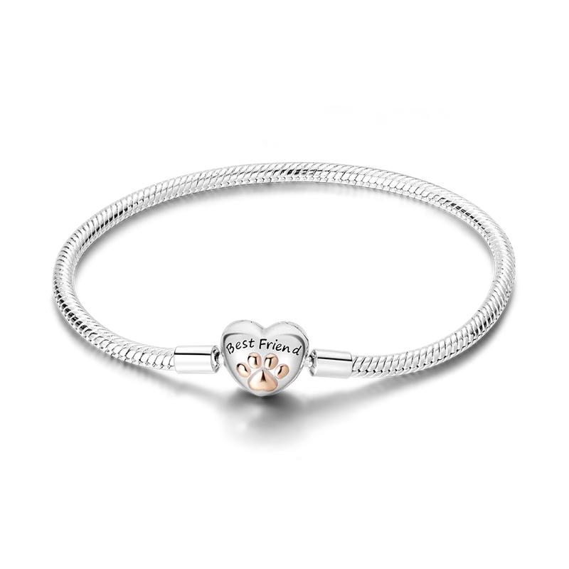 Pulsera de Plata 925 con Charms · 10 Diseños