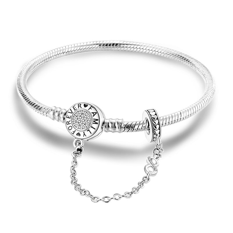 Pulsera de Plata 925 con Charms · 10 Diseños