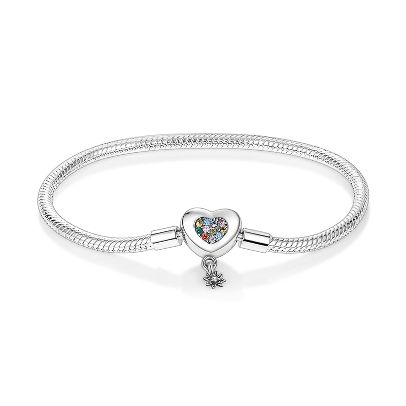 Pulsera de Plata 925 con Charms · 10 Diseños