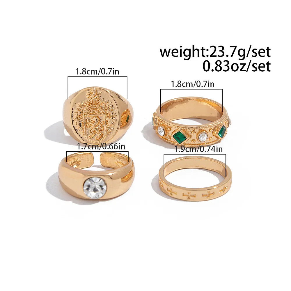 Set de Anillos Crest