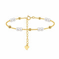 Pulsera de Plata 925 con Perlas Naturales
