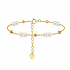 Pulsera de Plata 925 con Perlas Naturales