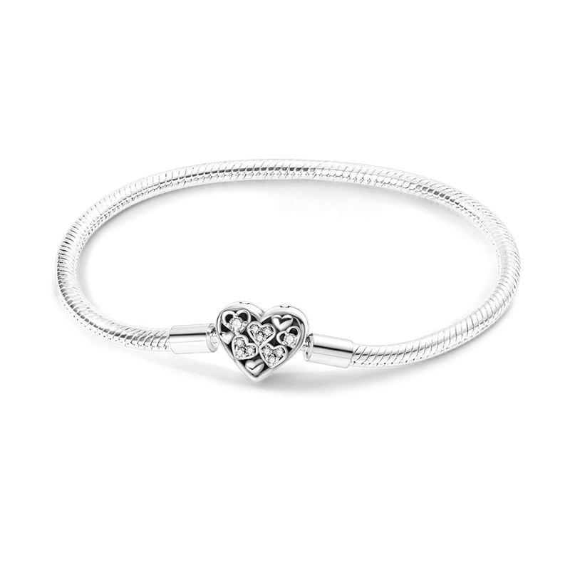 Pulsera de Plata 925 con Charms · 10 Diseños
