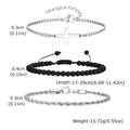Set de 3 Pulseras Cruz