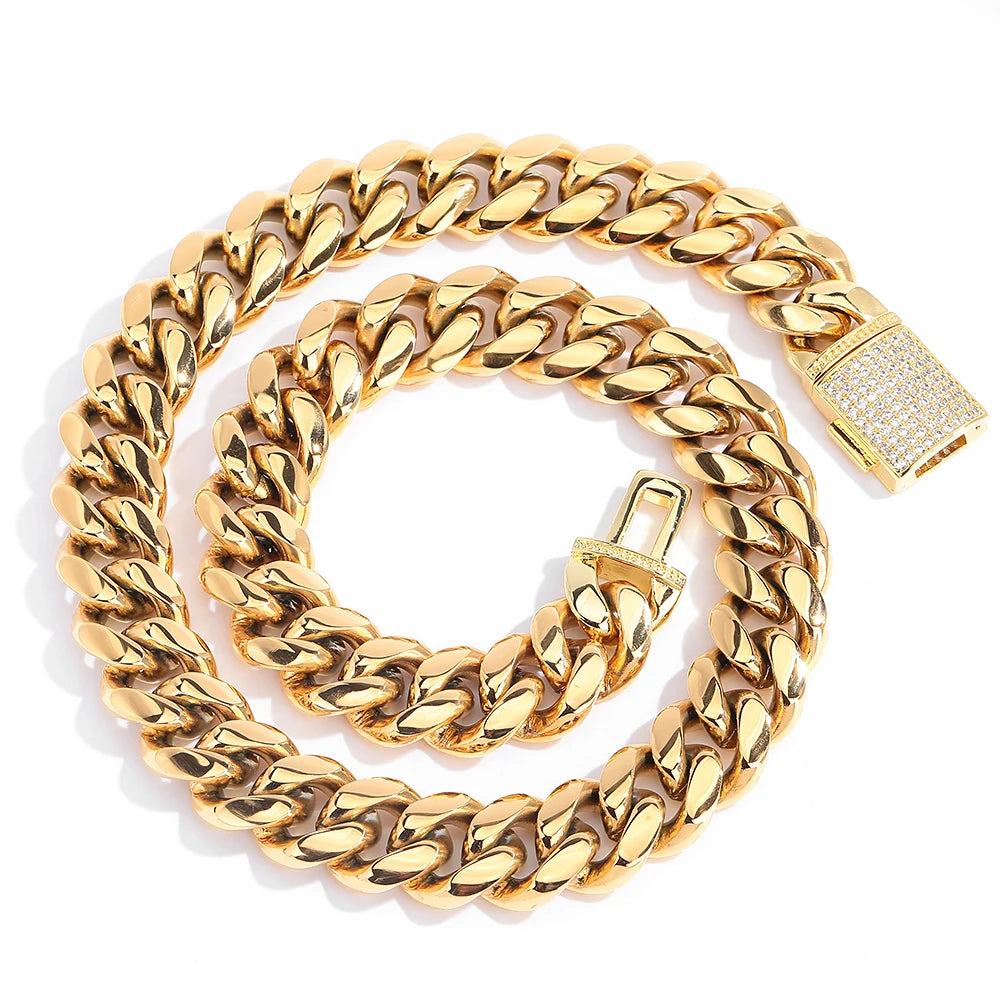 Choker Cubano Iced 18 mm
