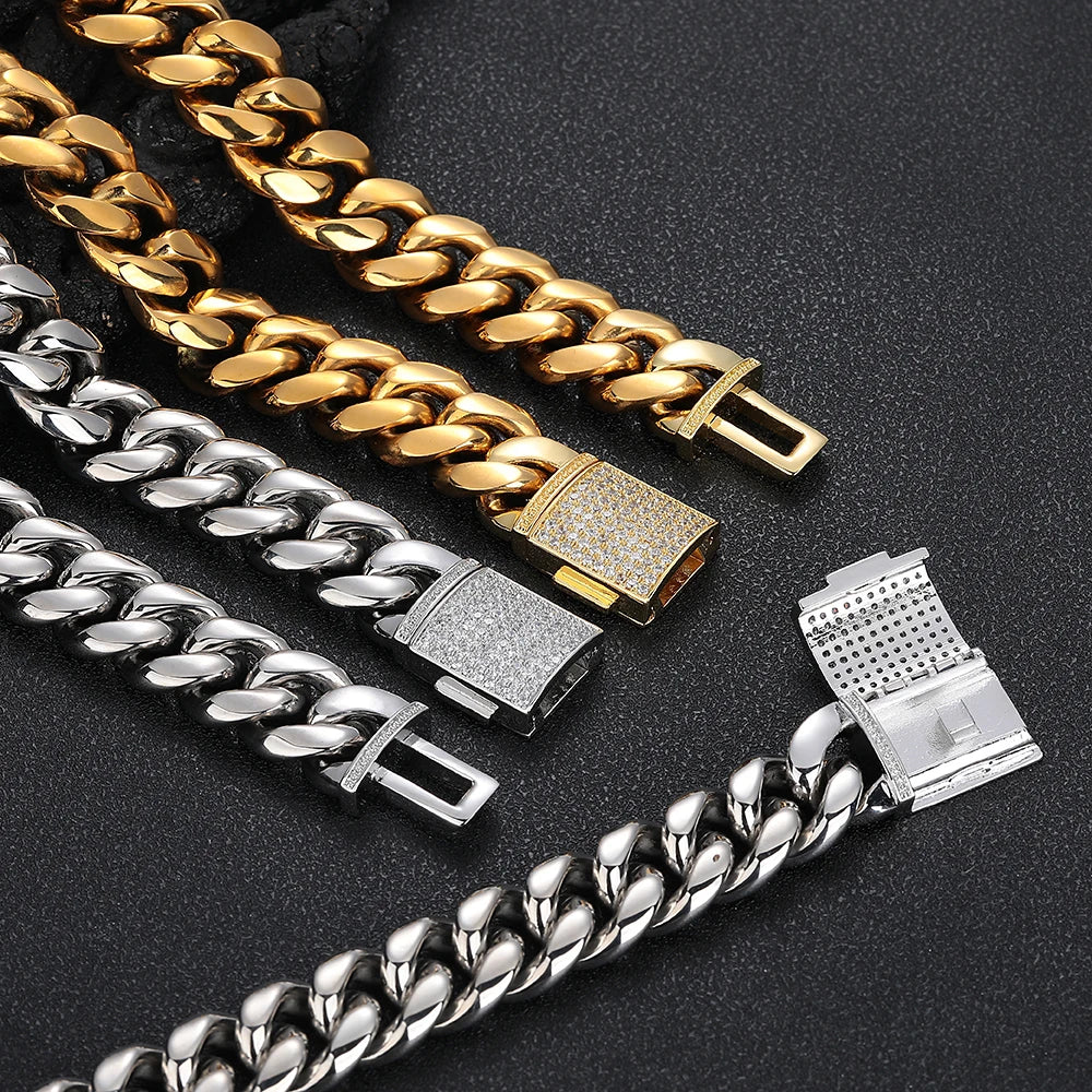 Choker Cubano Iced 18 mm